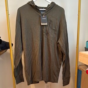 CHENE Olive Green Hoodie